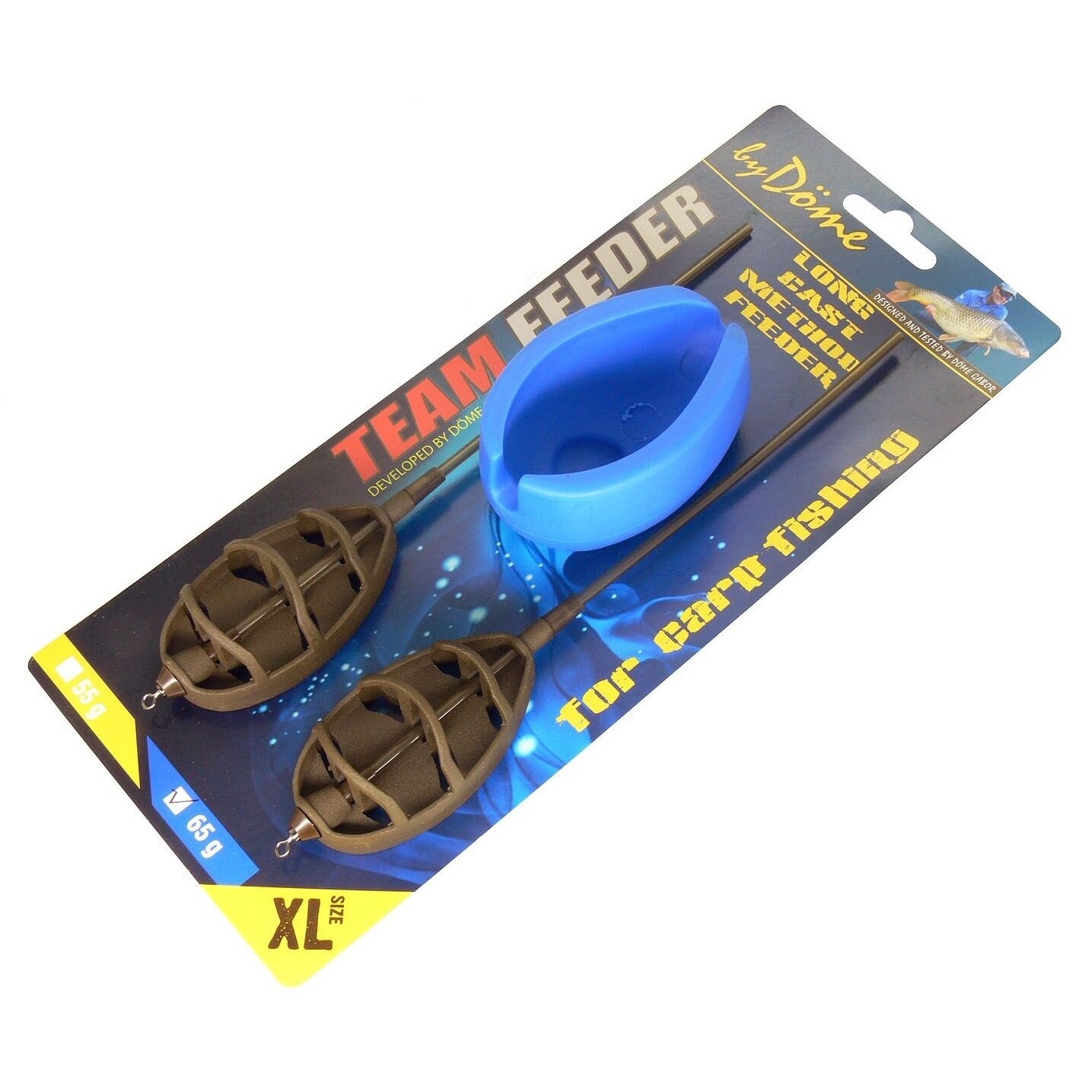 Plumbi,By Dome TEAM FEEDER Set Momitor Long Cast Method Feeder XL 65 g 1 Set