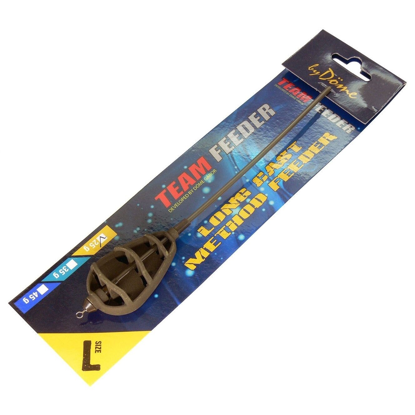 Plumbi,By Dome TEAM FEEDER Momitor Long Cast Method Feeder L 45 g