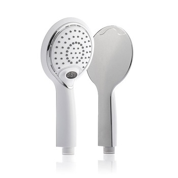 Cap de dus cu display LED, senzor si indicator de temperatura, InnovaGoods Home Houseware, LED cu 3 culori Cap de dus cu display LED, senzor si indicator de temperatura, InnovaGoods Home Houseware, LED cu 3 culori