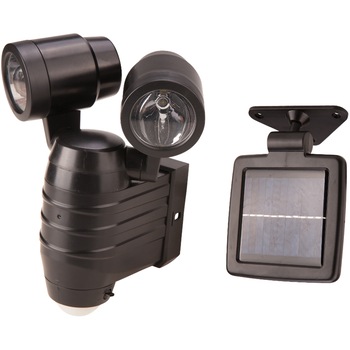 Proiector LED solar pentru exterior dublu Evotools HGT, senzor miscare, 8W, 400 lm, A+, 6500K, IP44, acumulator Li-ion 3.7V 3.6Ah Proiector LED solar pentru exterior dublu Evotools HGT, senzor miscare, 8W, 400 lm, A+, 6500K, IP44, acumulator Li-ion 3.7V 3.6Ah