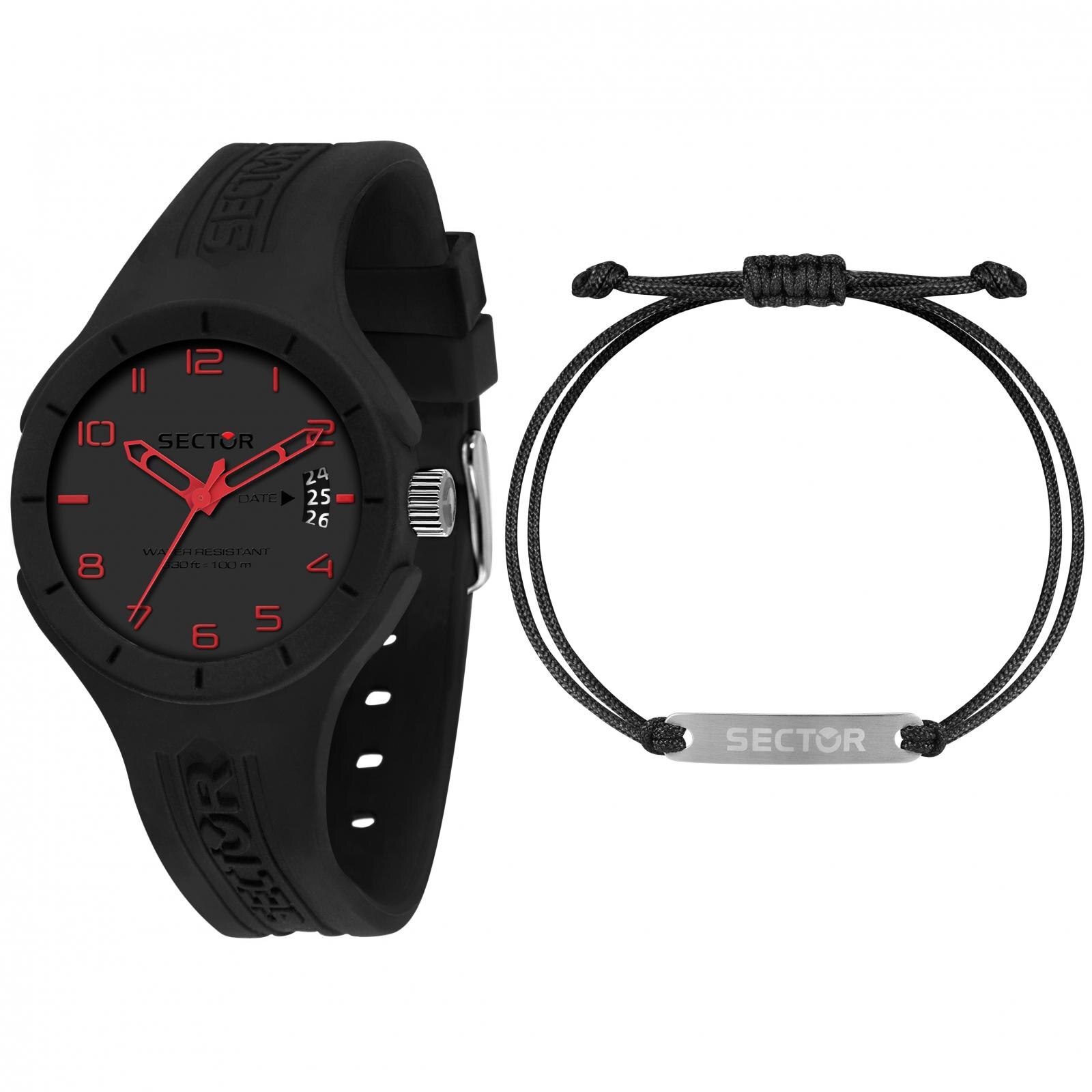 Ceas barbatesc Sector R3251514016 Quartz Negru