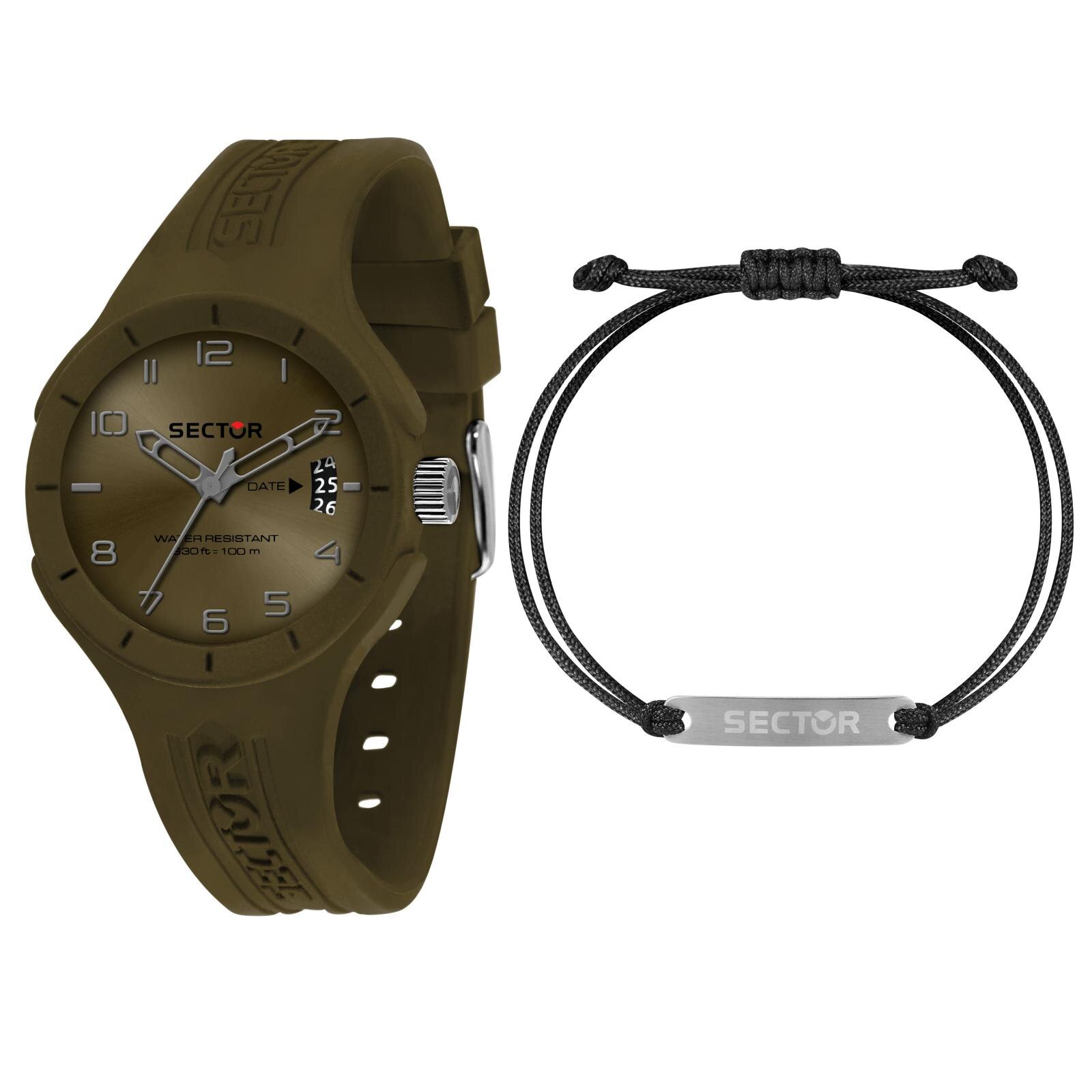 Ceas barbatesc Sector R3251514018 Quartz Verde