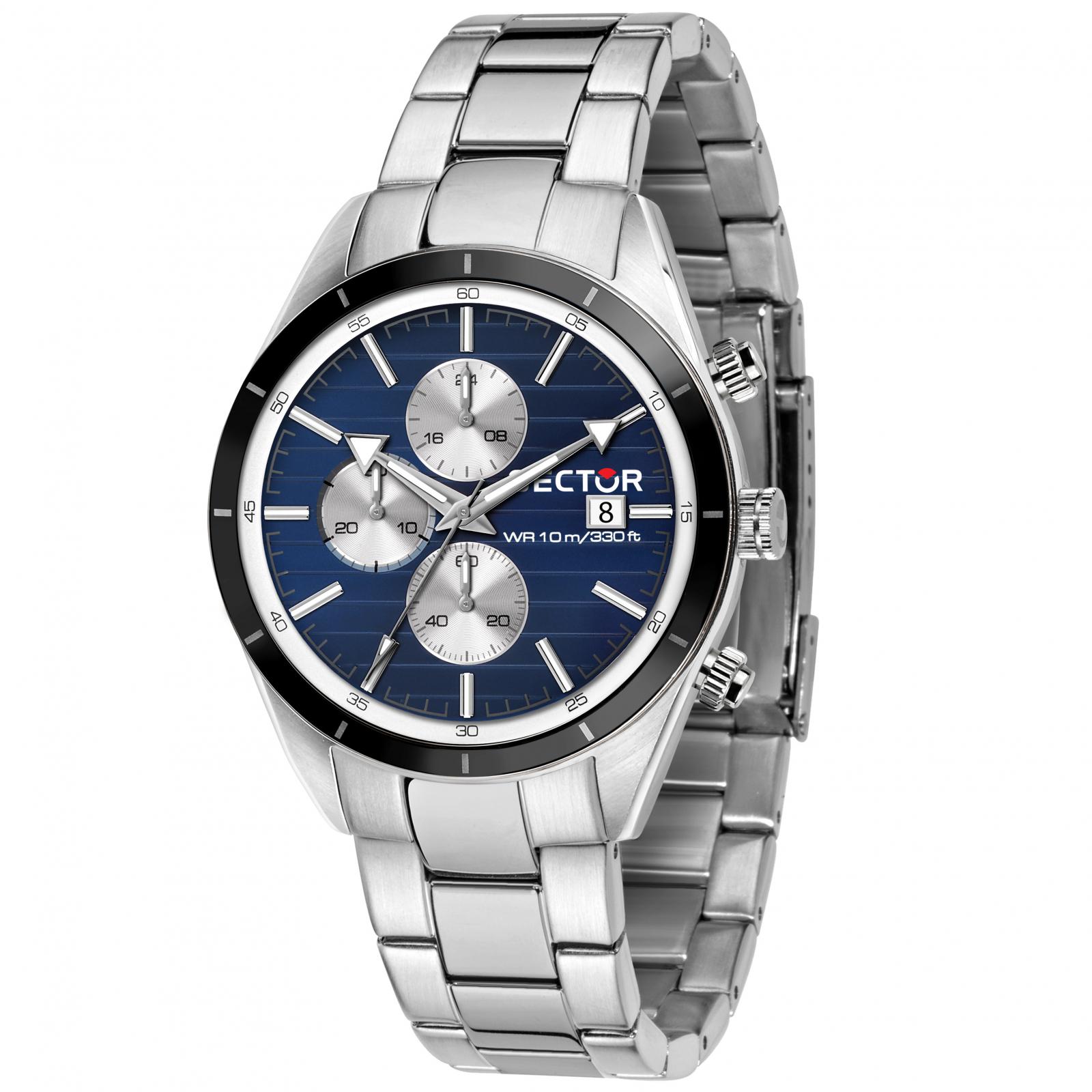 Ceas barbatesc Sector R3273616007 Quartz Argintiu