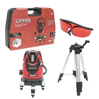 Nivela laser URREA NL05, 10M, 5 Linii, trepied si ochelari incluse, Model nou