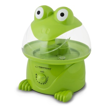 Umidificator aer Froggy capacitate 3.5l , 3 trepte, oprire automata, silentios, 12h functionare continua, pana la 40mp Umidificator aer Froggy capacitate 3.5l , 3 trepte, oprire automata, silentios, 12h functionare continua, pana la 40mp