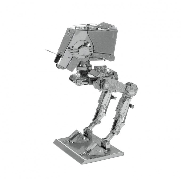 Model de asamblare 3D din metal AT-ST Star Wars - Metal Earth