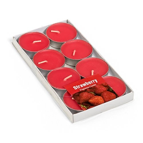 Set 8 lumnari parfumate iMK, Capsuni