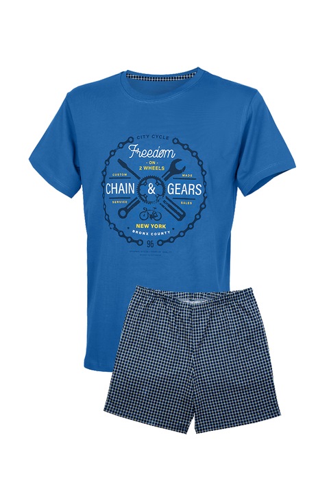 Pijama Barbati, Muzzy Nightwear, Model Chain & Gears