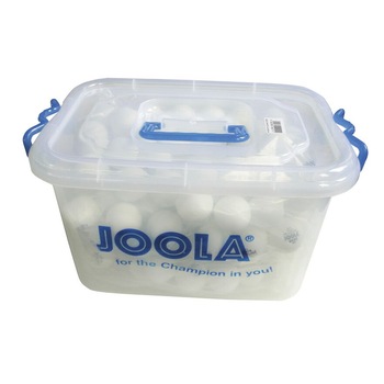 Cutie cu 144 mingi tenis de masa Joola Training, diametrul 40 mm, Alb Cutie cu 144 mingi tenis de masa Joola Training, diametrul 40 mm, Alb