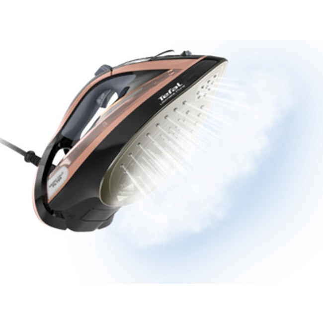 Fier de calcat cu aburi Tefal Ultimate Pure FV9845E0, 3200W, alb, 350ml