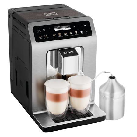 Espressor automat KRUPS Evidence Plus EA894T10, 2.3 L, 1450 W, 15 bari, Argintiu/ Negru