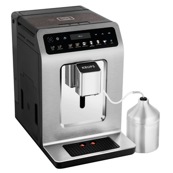 Espressor automat KRUPS Evidence Plus EA894T10, 2.3 L, 1450 W, 15 bari, Argintiu/ Negru Espressor automat KRUPS Evidence Plus EA894T10, 2.3 L, 1450 W, 15 bari, Argintiu/ Negru