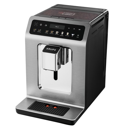 Espressor automat KRUPS Evidence Plus EA894T10, 2.3 L, 1450 W, 15 bari, Argintiu/ Negru