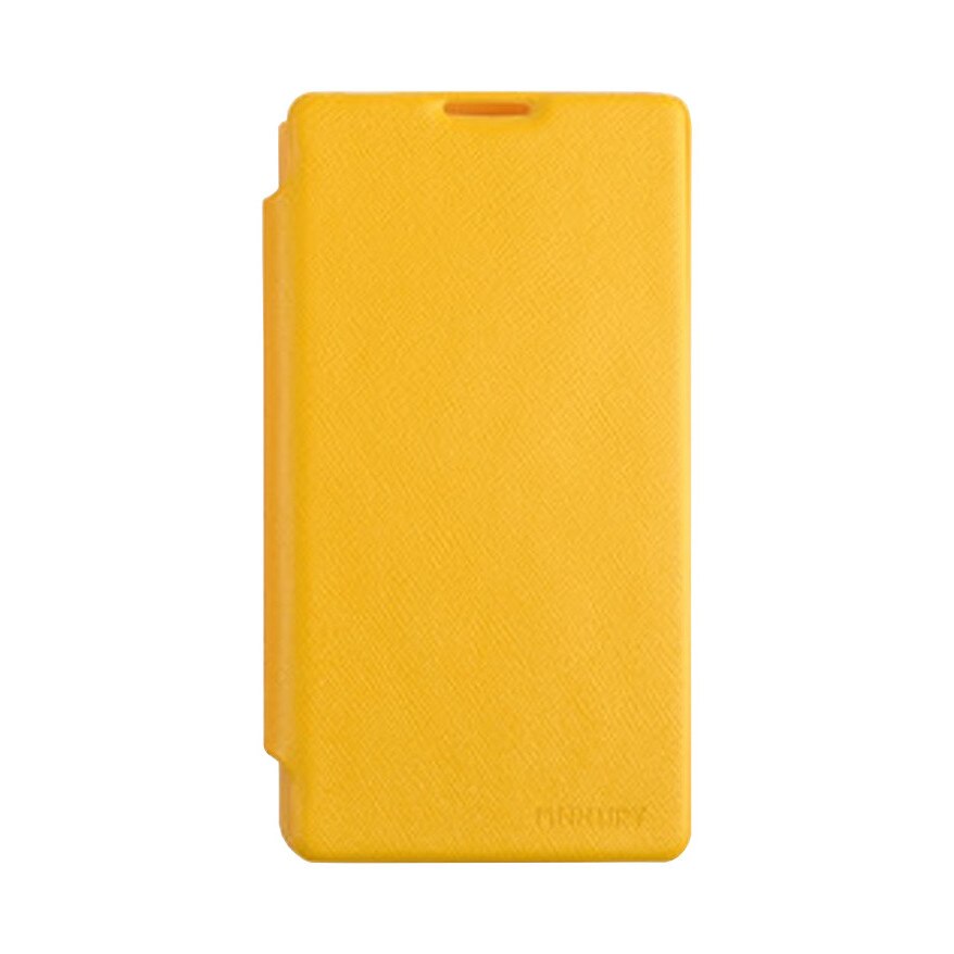 Husa Mercury Fancy Flip iPhone 4/4S Galben Blister