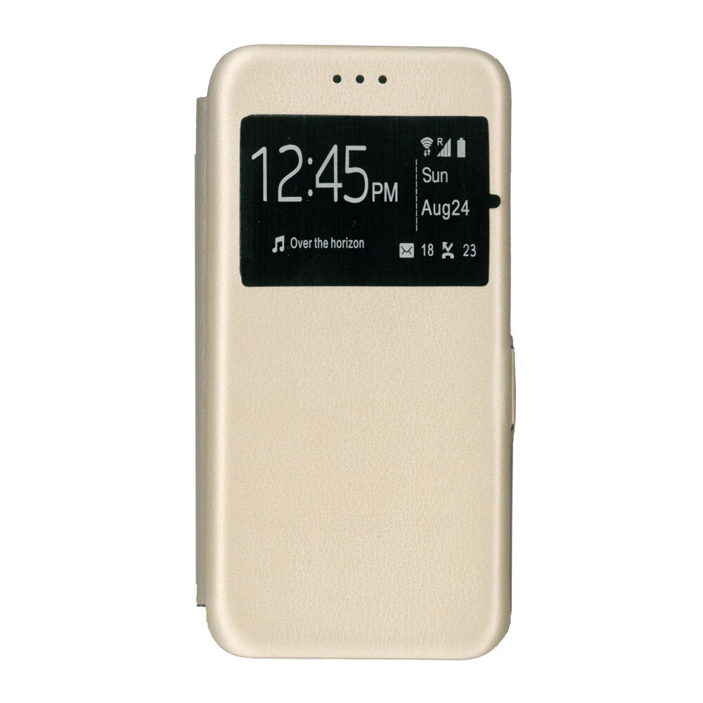 Husa de protectie tip carte, 360 Window, EuroCELL , pentru Nokia 5.1 , auriu