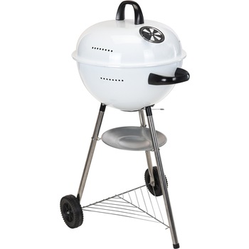 Gratar pe carbune, 43.5 cm, alb Gratar pe carbune, 43.5 cm, alb