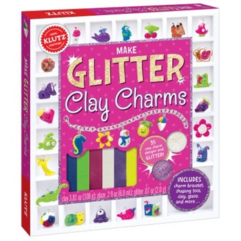 Make Glitter Clay Charms Make Glitter Clay Charms