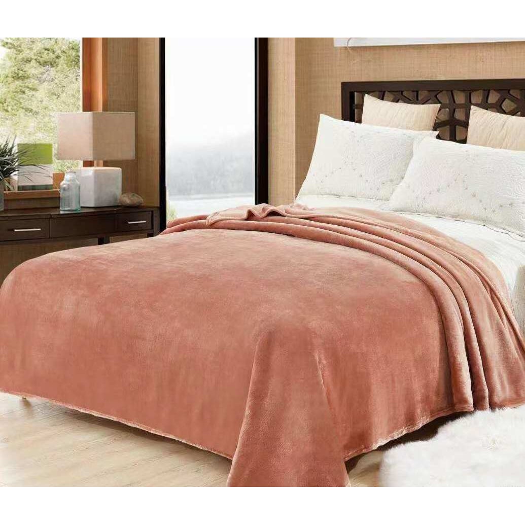 Patura Cocolino pentru 2 persoane, mov cu model, 200X230cm GR19