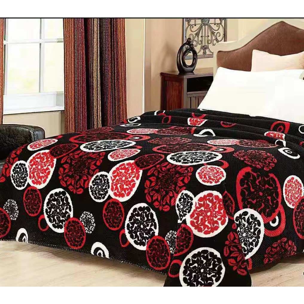 Patura Cocolino moale, cu model, punga cadou 200X230cm Gia27