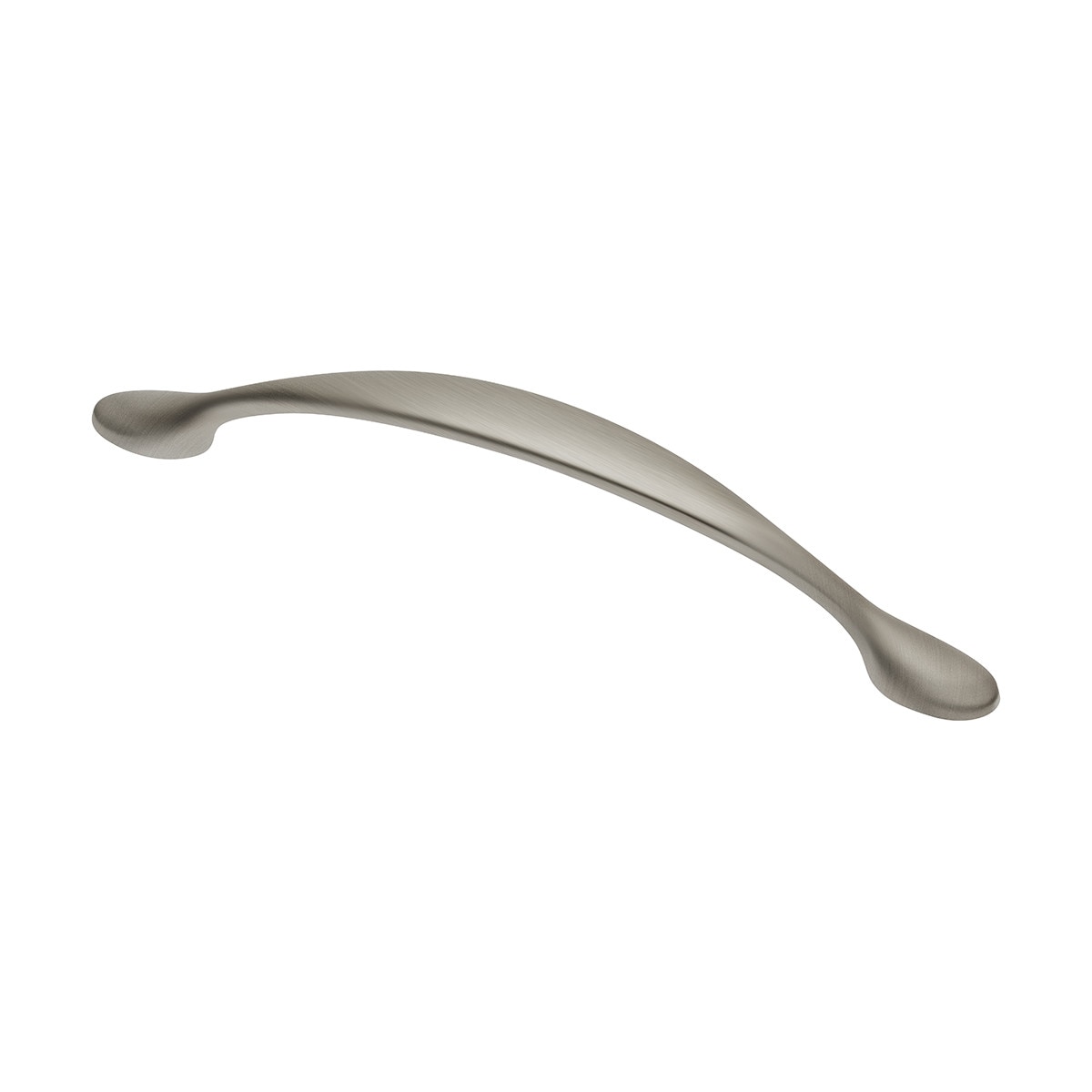 Maner pentru mobilier arc, inox satinat, L 160 mm / C 128 mm material ZnAl