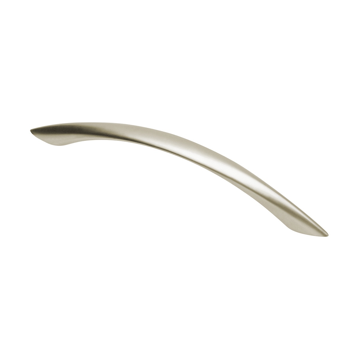 Maner pentru mobilier arc, satinat, L 158 mm / C 128 mm, material ZnAl