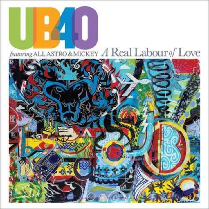 Astro & Ub 40 Feat. Ali - A Real Labour of Love (CD)