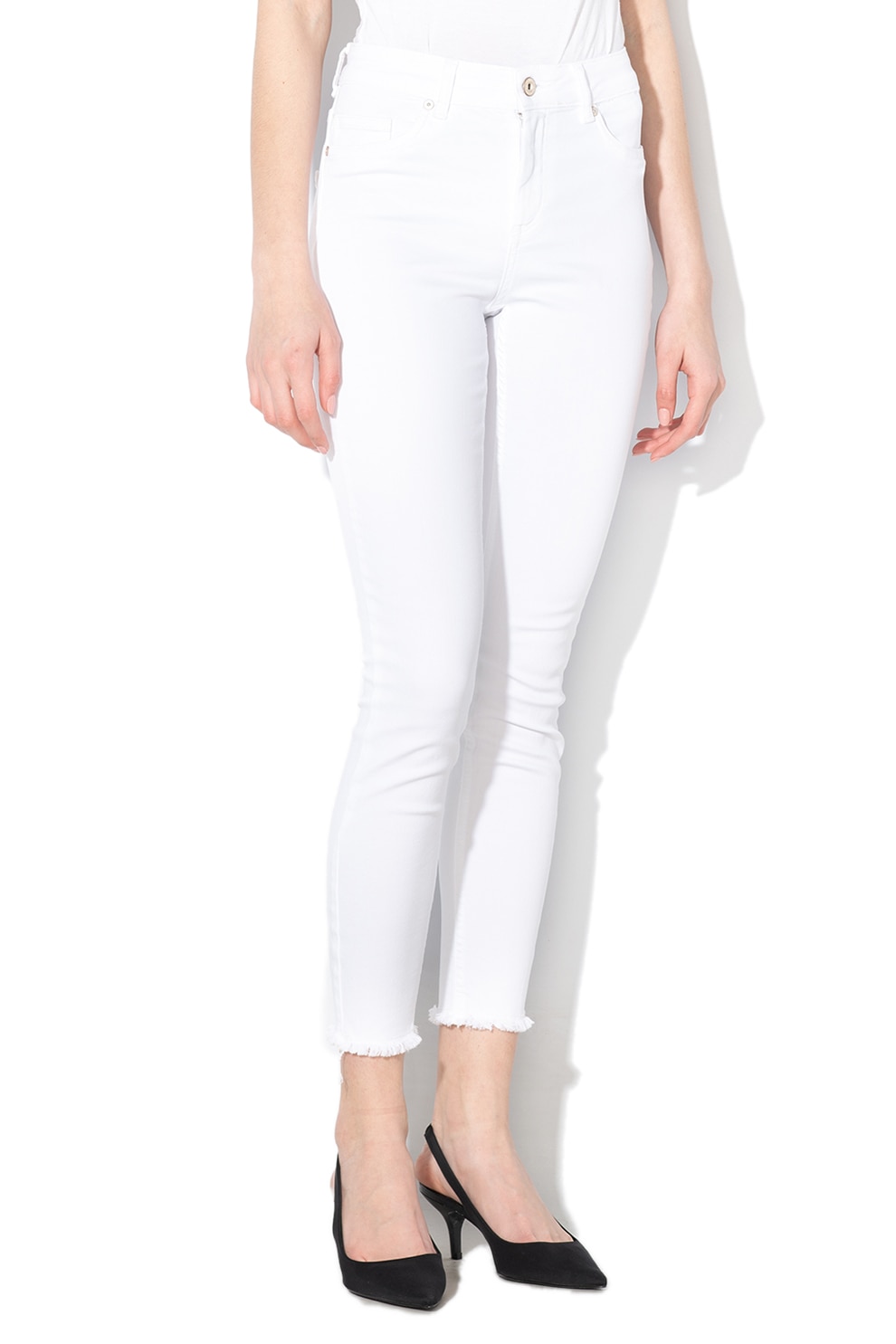 Only, Blugi skinny Blush, Alb