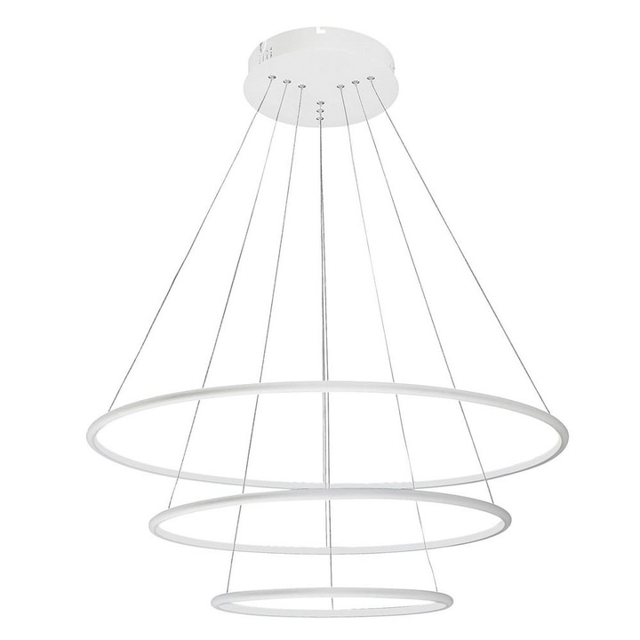 Полилей Rabalux Donatella, LED 95W, Бял