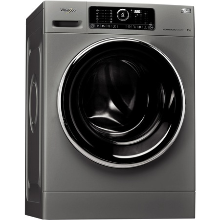 Masina de spalat rufe semi-profesionala Whirlpool Supreme Care AWG 912 S PRO, 9 kg, 1200 RPM, Eco Dose, 6 th sense, Zen Tehnology, Clasa A+++, Argintiu