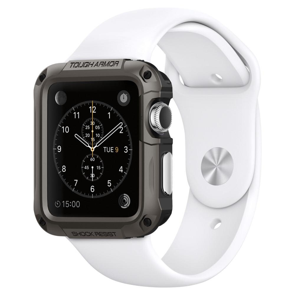 Carcasa Apple Watch 42 mm TPU SPIGEN Tough Armor Grey Gunmetal