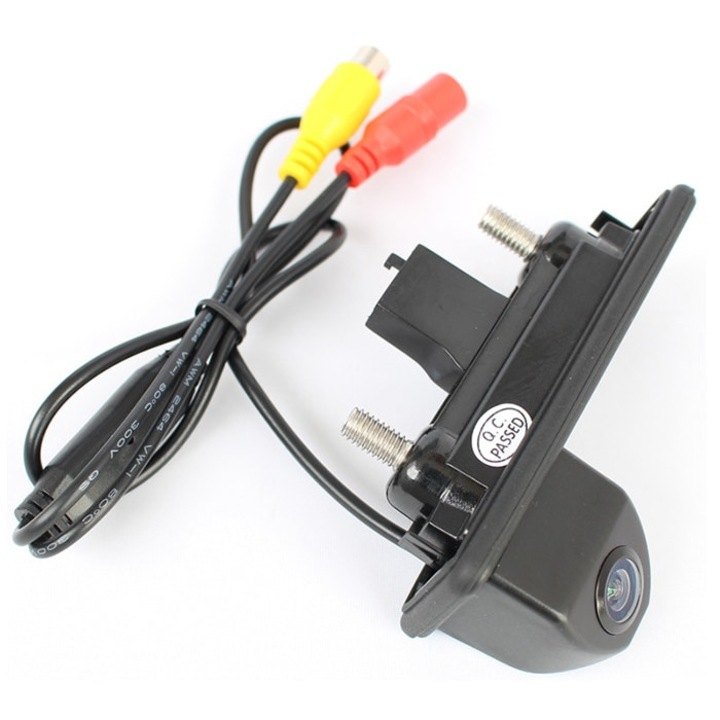 HD камера за заден ход, дръжка на багажник, караудиомаркет, 170 ъгъл, шкода и ауди