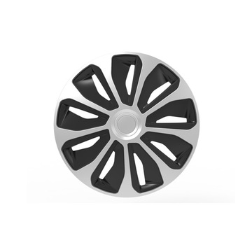 Set capace roti 13` platin silver and black Set capace roti 13` platin silver and black