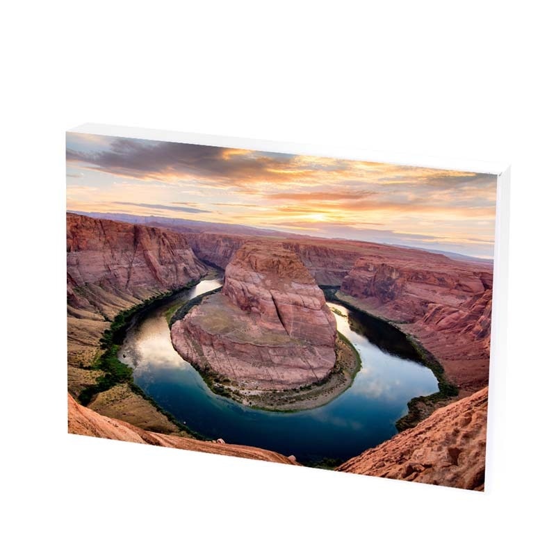 Tablou Canvas, lake in the desert, 25x35 CM, D158F