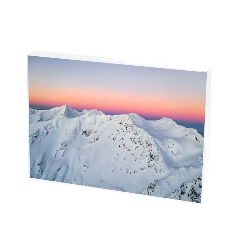 Tablou Canvas, snow on mountains, 25x35 CM, D107F