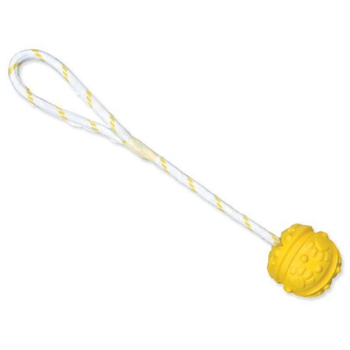 Jucarie Trixie minge pe franghie 7 × 35 cm pentru caini 33482