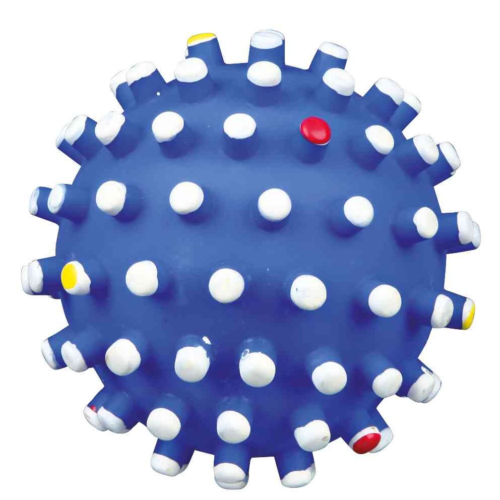 Jucarie Trixie minge arici vinil cu sunet 10 cm 3429