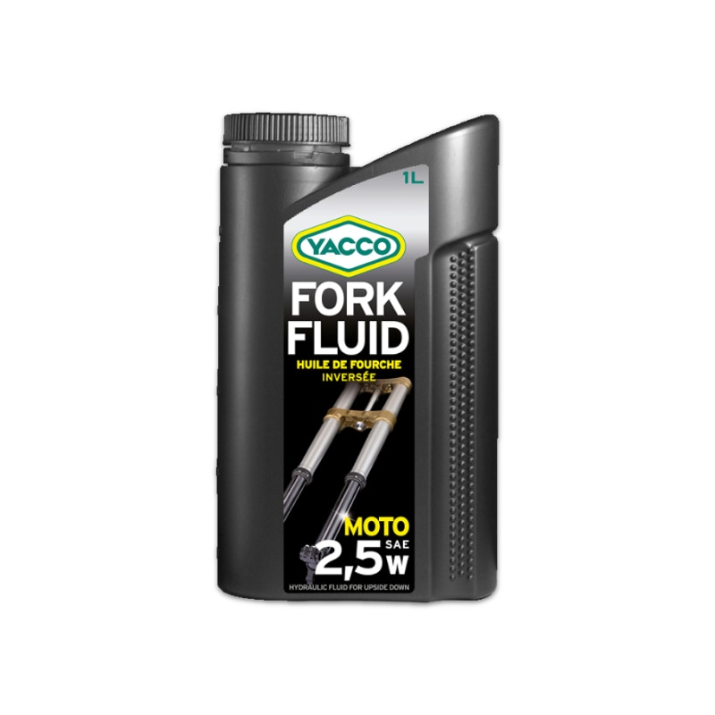 Ulei pentru furci inversate sau cu cartus YACCO FORK FLUID 2.5 W -1L