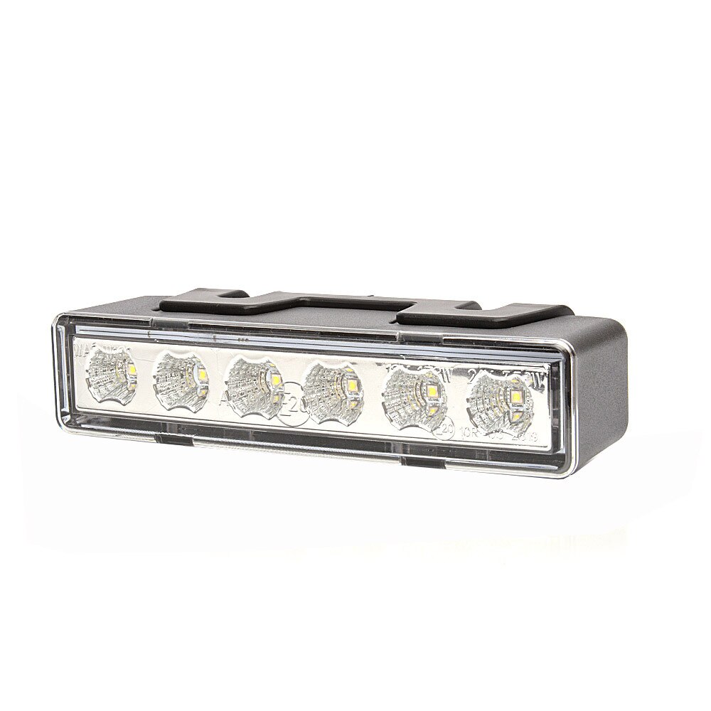 Lampa de avertizare LED, lumina amber, lentile clare, WAS W117 898.2