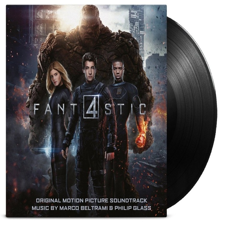 Marco Beltrami, Philip Glass-Fantastic Four (2015) OST (180g Audiophile Pressing)-2LP