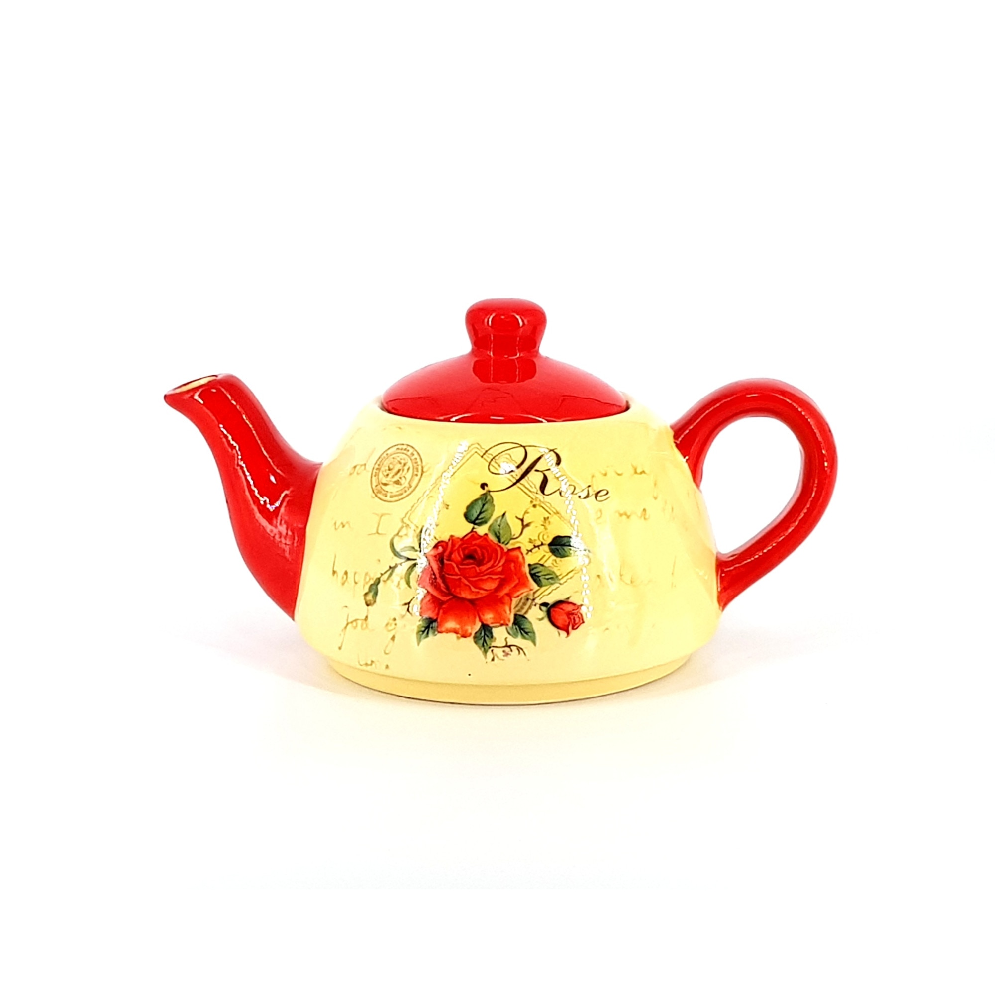 Ceainic ceramic rose 1088-2