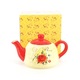 Ceainic ceramic rose 1088-2