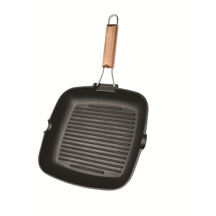 Tigaie Every Day invelis antiaderent teflonat grill 28*28 cm