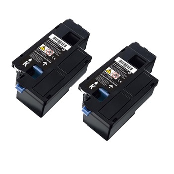 Set 2 Cartuse Black 2.500Pag. Compatibile pentru Dell C 1660w-1x 1.250 Pag. |593-11130 / 7C6F7 / 4G9HP Set 2 Cartuse Black 2.500Pag. Compatibile pentru Dell C 1660w-1x 1.250 Pag. |593-11130 / 7C6F7 / 4G9HP