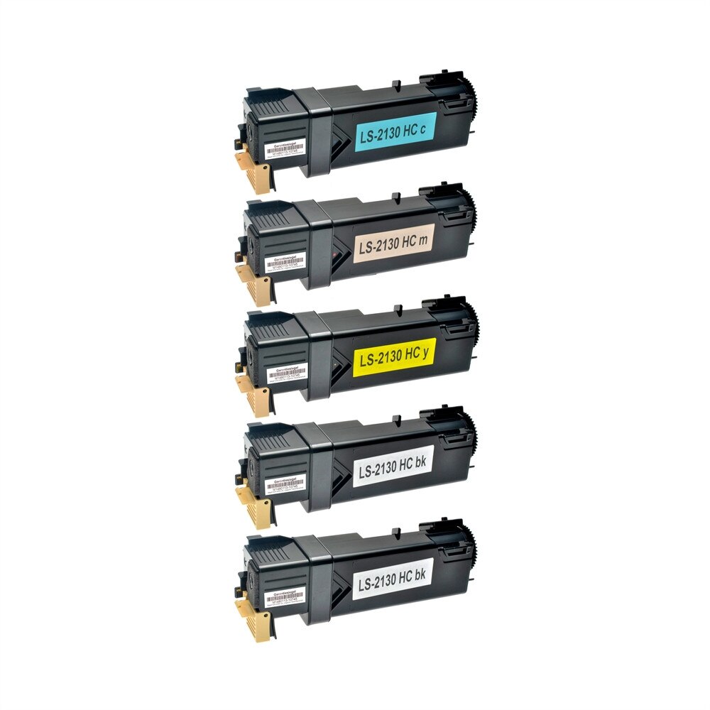 Set 5 Cartuse 2BK/C/M/Y 12.500Pag. Compatibile pentru Dell 2130cn/Dell 2135cn-593-10312 / 59310272 / 59310304 / 593-10320 / FM064 / T106C