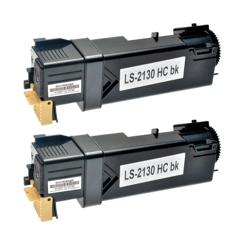 Set 2 Cartuse Black 5.000Pag. Compatibile pentru Dell 2130cn/Dell 2135cn [Black ] 1 x 2.500 Pag. |593-10312 / 59310272 / 59310304 / 593-10320 / FM064 / T106C