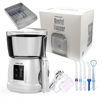 Irigator Dus Bucal, Waterpulse V700 Plus, 6x Varfuri, 1400 psi, 12x Trepte Presiune, Rezervor 1000ml, Alimentare 110-220V Irigator Dus Bucal, Waterpulse V700 Plus, 6x Varfuri, 1400 psi, 12x Trepte Presiune, Rezervor 1000ml, Alimentare 110-220V