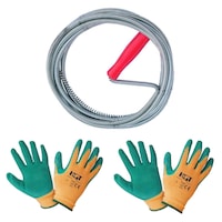 pache 1 x sarpe pentru curatat tevi 3m x 55mm  2 x manusi protectia muncii imagen 44_0_
0