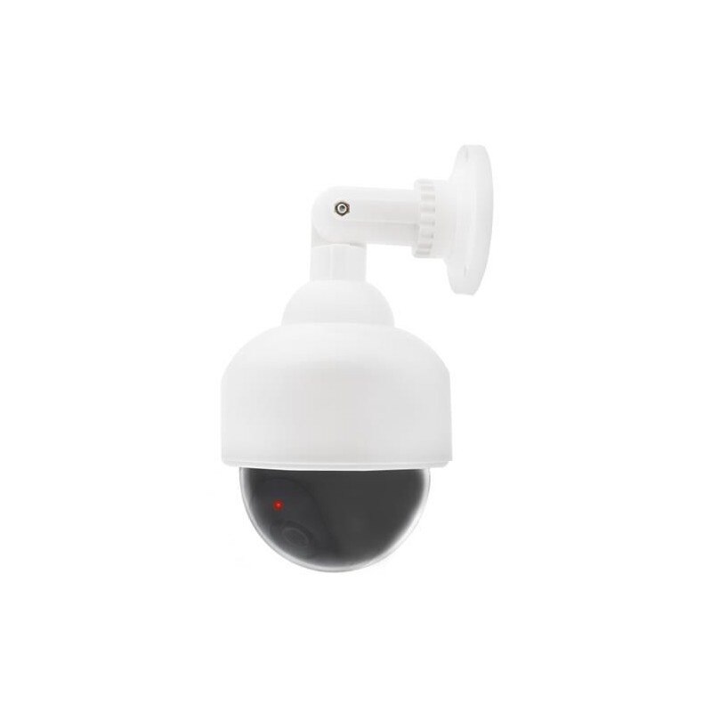 Camera Supraveghere Falsa, LED Rosu, Interior Si Exterior, Neagra
