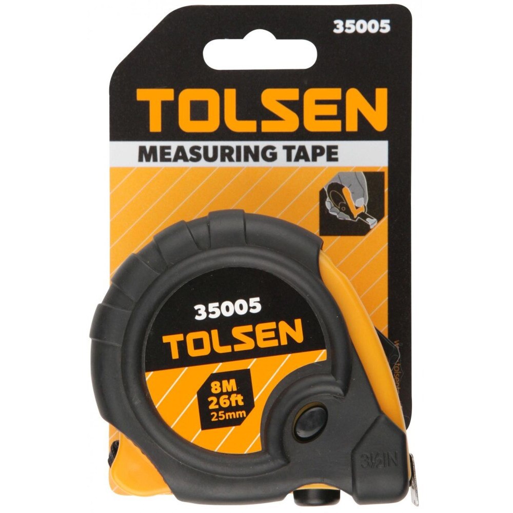 Ruleta 8 m x 25 mm, Tolsen