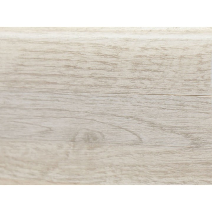 Plinta parchet PVC cu canal cablu 5,5 cm, Smart Flex, 592 Stejar Tundra